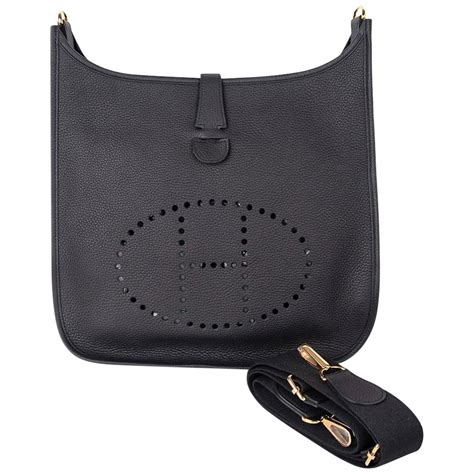 hermes evelyne black gold hardware|evelyn Hermes bags for sale.